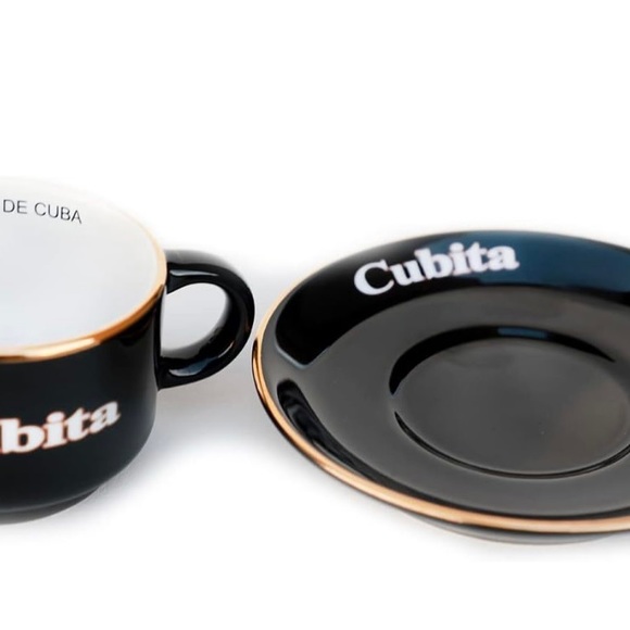 NIB Cubits Espresso 6 cups & 6 saucers - Picture 2 of 4